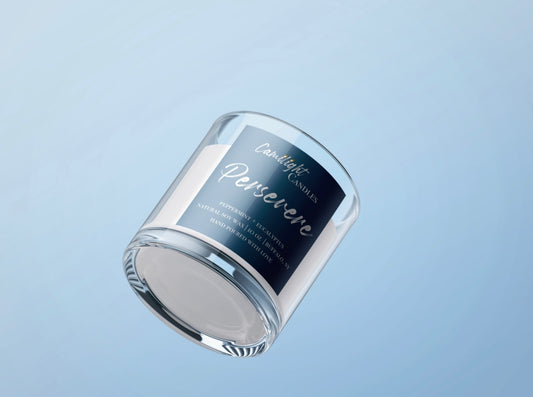 PERSEVERE Candle (Peppermint + Eucalyptus)